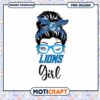 Detroit Lions Girl PNG Sublimation Design 1 Detroit Lions Girl PNG Sublimation Design
