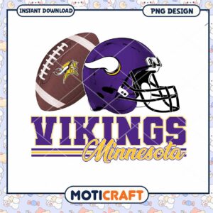 Minnesota Vikings PNG Sublimation