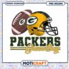 Green Bay Packers PNG Football Design