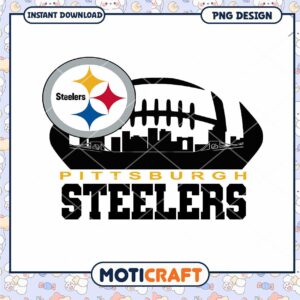 Pittsburgh Steelers PNG Design Instant Download