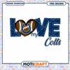 Love My Colts PNG Design