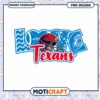 Love Texans PNG Football Design 1 Love Texans PNG Football Design