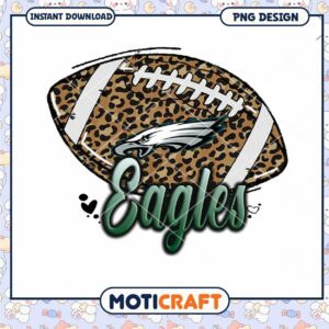 Leopard Eagles Football PNG Design