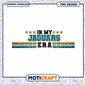 Jaguars Era PNG Design Instant Download