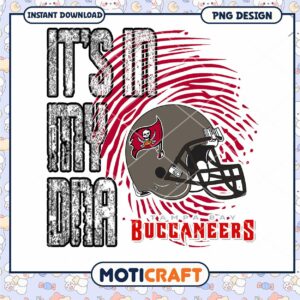 Tampa Bay Buccaneers DNA PNG Design