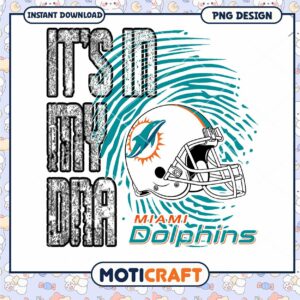 Miami Dolphins Its In My DNA PNG