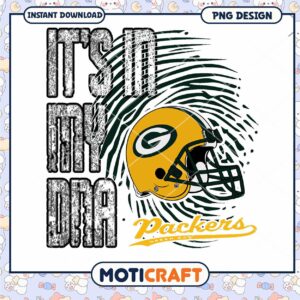 Green Bay Packers DNA PNG Design