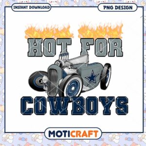 Hot For Cowboys PNG Design