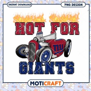 Hot For Giants PNG Design