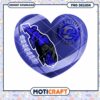 Los Angeles Rams Heart PNG Sublimation