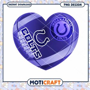 Indianapolis Colts Heart PNG
