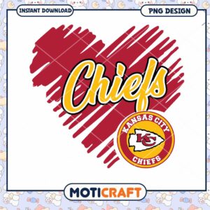 Kansas City Chiefs Heart PNG