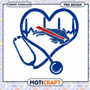 Buffalo Bills Heartbeat Stethoscope PNG Buffalo Bills Heartbeat Stethoscope PNG