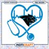 Carolina Panthers Heartbeat PNG
