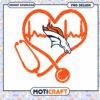 Denver Broncos Heartbeat Stethoscope PNG