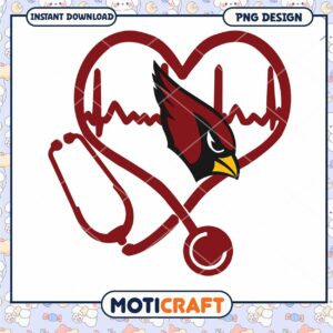 Arizona Cardinals Heartbeat PNG