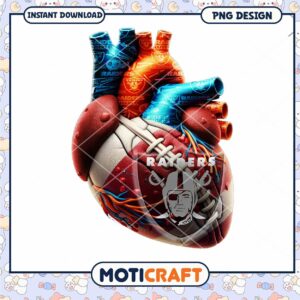 Raiders Heart PNG Sublimation Design Raiders Heart PNG Sublimation Design