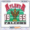Atlanta Falcons 1965 PNG Design