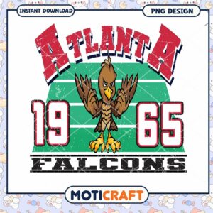 Atlanta Falcons 1965 PNG Design