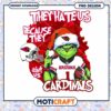Grinch Arizona Cardinals PNG Design 1 Grinch Arizona Cardinals PNG Design