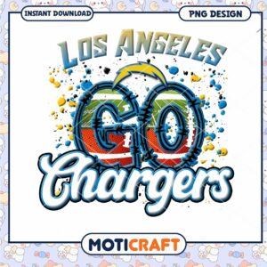 Los Angeles Chargers Go PNG Sublimation Los Angeles Chargers Go PNG Sublimation
