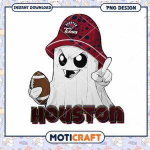 Houston Texans Ghost PNG Sublimation