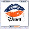Chicago Bears Kiss PNG Design 1 Chicago Bears Kiss PNG Design