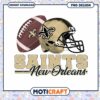 New Orleans Saints PNG Football Design 1 New Orleans Saints PNG Football Design