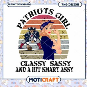 Patriots Girl PNG Classy, Sassy, Smart