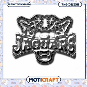 Chrome Jaguars PNG Logo Design