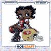 Option 1 (Focus on character) Black Betty Boop Football PNG Sublimation Design 2 Option 1 (Focus on character) Black Betty Boop Football PNG Sublimation Design