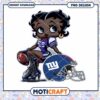 Black Betty Boop NY Giants PNG 2 Black Betty Boop NY Giants PNG