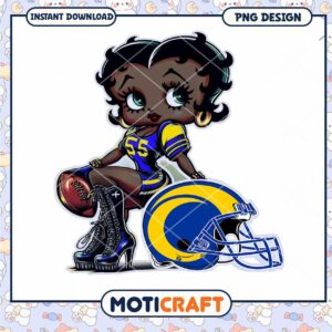 Black Betty Boo Rams PNG Football Black Betty Boo Rams PNG Football