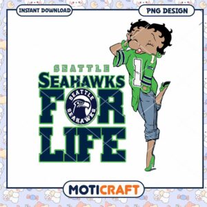 Seattle Seahawks For Life PNG Design Seattle Seahawks For Life PNG Design