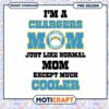 Chargers Mom PNG Design Instant Download