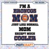 Denver Broncos Mom PNG Sublimation Design 1 Denver Broncos Mom PNG Sublimation Design