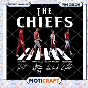 Kansas City Chiefs PNG Abbey Road Design
