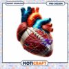 Patriots Heart Football PNG Design