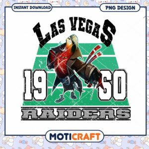 Las Vegas Raiders PNG Design 1960