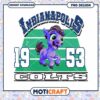 Indianapolis Colts Pony PNG Design