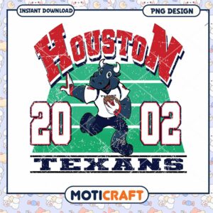 Houston Texans PNG Sublimation Design 2002 Houston Texans PNG Sublimation Design 2002