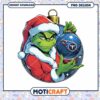 Grinch Titans Christmas Ornament PNG 1 Grinch Titans Christmas Ornament PNG