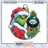 Grinch NY Jets Christmas Ornament PNG