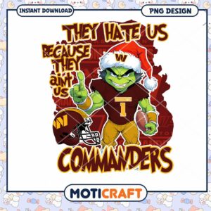 Grinch Commanders PNG Sublimation Design