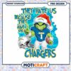 Grinch LA Chargers PNG Sublimation 1 Grinch LA Chargers PNG Sublimation