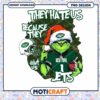 Grinch NY Jets Christmas PNG Design