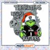 Grinch Raiders PNG Sublimation Design
