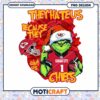 Grinch Kansas City Chiefs PNG Sublimation