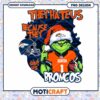 Grinch Denver Broncos Christmas PNG 2 Grinch Denver Broncos Christmas PNG
