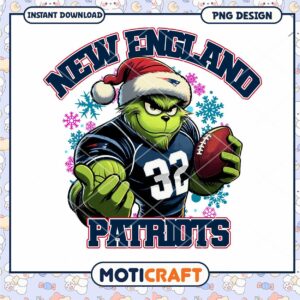 Grinch New England Patriots PNG